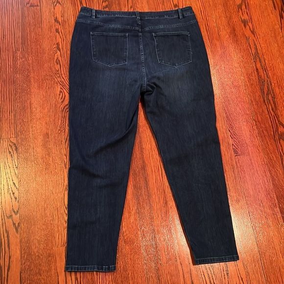 Soft Surroundings  pul on no zipper jeans - Picture 4 of 10